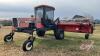 MF 200 sp swather, 3189 hrs showing, s/nC28050 - 4