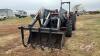 CaseIH 1494 MFWD Open Station with ROPS bar tractor, 0131 hrs showing, s/n11518219 - 2