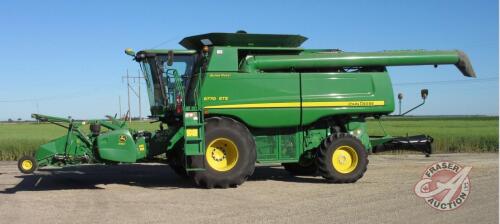 JD 9770 STS bullet rotor combine, s/n742740