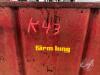 Farm King fertilizer hopper, K43 - 2