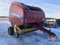 2014 NH Roll-Belt 560 RND Baler, s/nYEN181651, K67 ***Monitor- Office Shed***