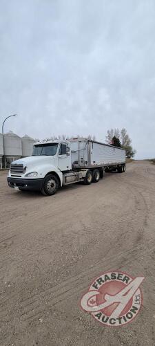 2004 Freightliner Columbia T/A day cab highway tractor, actual kms unknown, 3696 hrs showing, VIN#1FUJA6CV94PM39425, Owner: 101153463 Saskatchewan Ltd, Seller: Fraser Auction______________________