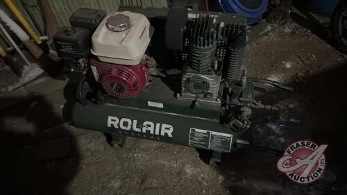 Rolair Twin tank Compressor