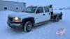 2003 GMC Sierra 3500 Crew Cab Dually Flat deck Truck, 451,162 km showing, Vin#1GTJV33G63F170535, Owner: Stephen E Soulsby, Seller: Fraser Auction ____________________ - 2