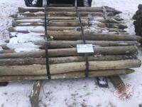 7ft 4-5inches fence posts, K67 (C)