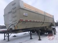 1995 26ft Raglan end dump tandem axel trailer, K67, VIN#2R9A456C451011278, Owner: Glen P Falconer, Seller: Fraser Auction__________________, ***TOD - office trailer***