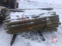 7ft 4-5inches fence posts, K67 (A)