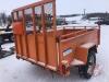 2018 Miska 5ftx8ft Utility trailer with pulldown ramp, K85, VIN# 2MSUUB113J1016803, Owner: William S Durno, Seller: Fraser Auction______________________, ***TOD - office trailer*** - 6