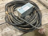 start/stop switch with 3 wire heavy duty cord 115ft, K79