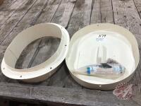 New manhole kit to install in hopper bin, K79