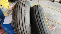 Used 9.5-15SL Tires on Rims