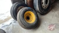 Used 11L-15 Tires on Rims