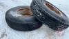 Used 12.00-20 Steering Tires on Rims - 3