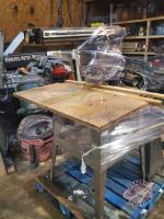 Craftsman radial arm saw and attachments