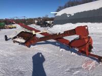 10 x 70ft Farm King swing hopper auger, K80