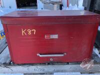 Craftsman tool box with few misc tools, K87