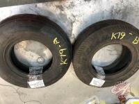 4.80-8 NHS Carlisle Implement tire (A) (NEW), K79, 4.80-8 6 ply load range C tire (B) (NEW)
