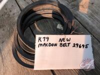 New Mac Don 29695 belt, K79