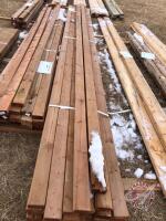 2x4x16ft Brown lumber, (GG) K73