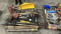 Misc Yard and shop Tools