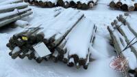 2-3in x 6ft Fence Posts (used)
