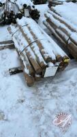 3-4in x 7ft Fence Posts (new)