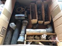 Box of metal fittings, (F) K93