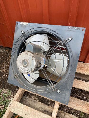 *Barn exhaust fan