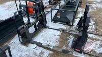 48in Walco pallet fork skid steer mount, K112