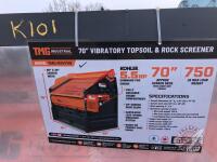 TMG-RSV70G 70in Vibratory Topsoil & Rock Screener, K101