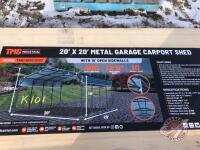 TMG-MSC2020 20 x 20ft Metal Garage Carport Shed, K101