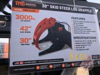 TMG-SLG30 30in Skid Steer Log Grapple, K101