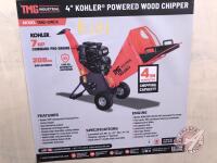 TMG-GWC4 4in Kohler Powered Wood Chipper, K101