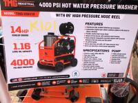 TMG-HW41R 4000 PSI Hot Water Pressure Washer w/85ft Hose Reel, K101