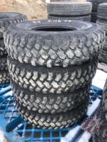 Used 8.25R16 Michelin trailer tires (BB), K116