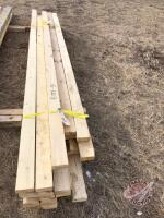 Pallet B: 14-2x4x10ft 16- 2x4x12ft K108