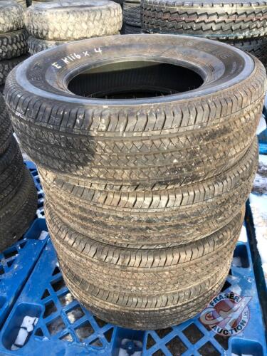 P255/70R17 99% Takeoff Bridgestone dueler H/T Tires (New), K116 (E)