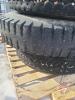 Used 11.00-22 tire on steel rim - 3