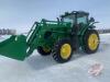 JD 6190R MFWD tractor, 1773 hrs showing, s/n1RW6190RLED012088 - 2