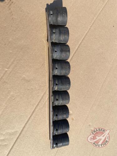 3/4in Williams impact socket set