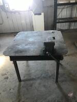 Welding Table with Vice