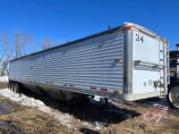 1998 Timpte triple axle Aluminum grain trailer VIN#ITDH46032XB095325 OWNER: Douglas K Kendall - SELLER: Fraser Auction _______________________________________________