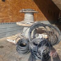 Spools of assorted electrical wire (various uses)