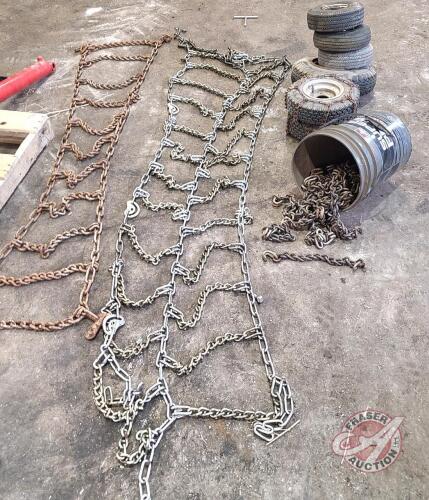 Tire chains and assorted goods