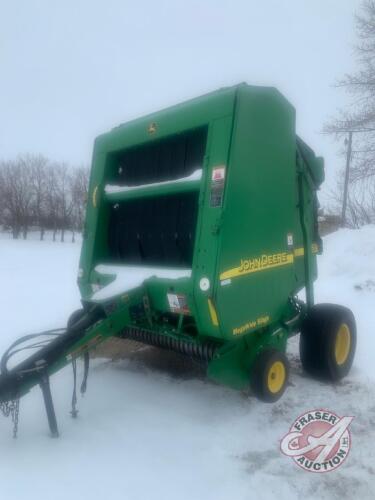 JD 567 Mega Wide silage round baler, s/nE00567X324628