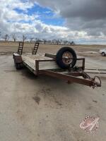 21ft flat deck tandem axle trailer s/n SK400226188 Owner: Neil M Specht Seller: Fraser Auction Service Ltd. _________________________