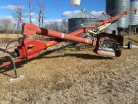 *10”x60’ Farm King PTO Swing hopper auger