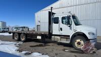 2007 Freightliner Business Class M2 t/a flat deck truck, 567,052 showing, VIN#1FVHCYDJ37HX51413, SAFETIED - OWNER: Janeil Enterprises Inc. - SELLER: Fraser Auction __________________________________