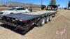 2014 Norberts Gooseneck 25ft Flatdeck Trailer, VIN# 2N9F7SA40EG017215, F34 Owner: Kenneth K Kliever Seller: Fraser Auction ______________________ ***TOD in office trailer*** - 4