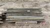 Various Small Used Treated Fence Posts, F40